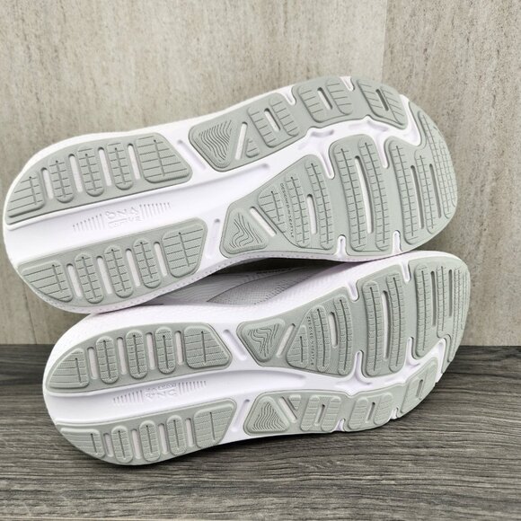 Brooks Ghost Max Size 9 Mens White Oyster Metallic Silver Running Shoes main image 8